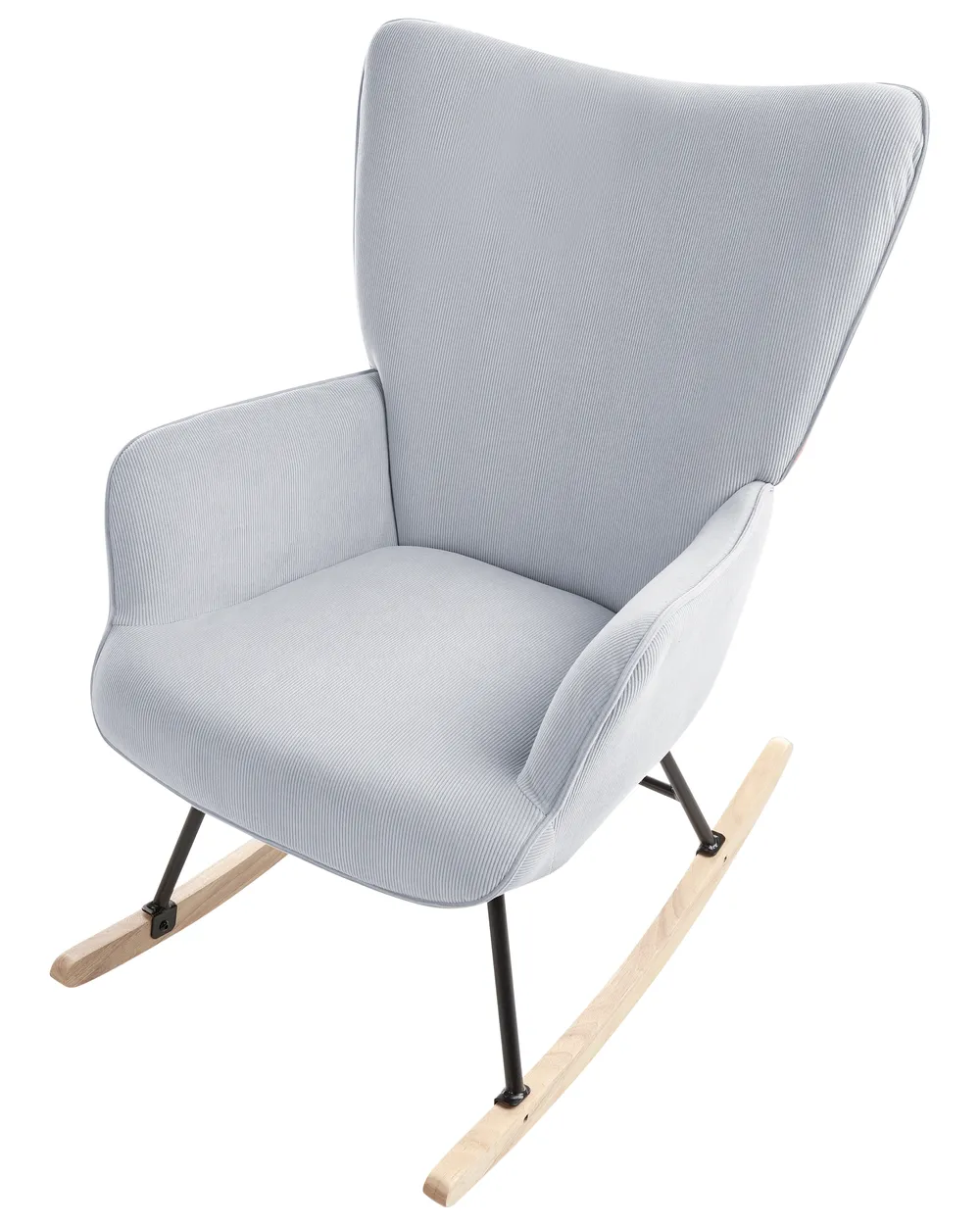 Schaukelsessel ARSET Cord Hellblau_952763