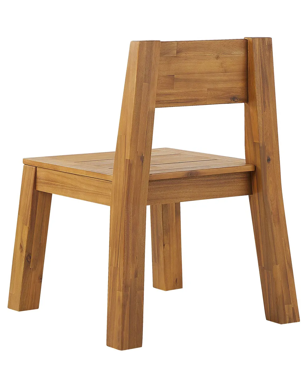 Gartenstuhl 4er Set LIVORNO Akazienholz Braun_826027