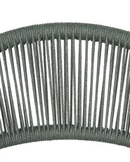 Set mit 4 Stühlen und Sitzkissen ORMEA Metall Grün_1080029