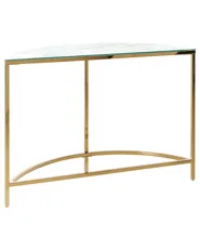 Konsolentisch ORITA Sicherheitsglas Weißer Marmor_824984