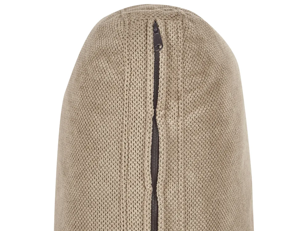 Eckschlafsofa 4-Sitzer INNVIK Stoff Braun linksseitig_965163