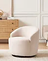 Drehsessel DAVIK Bouclé Beige