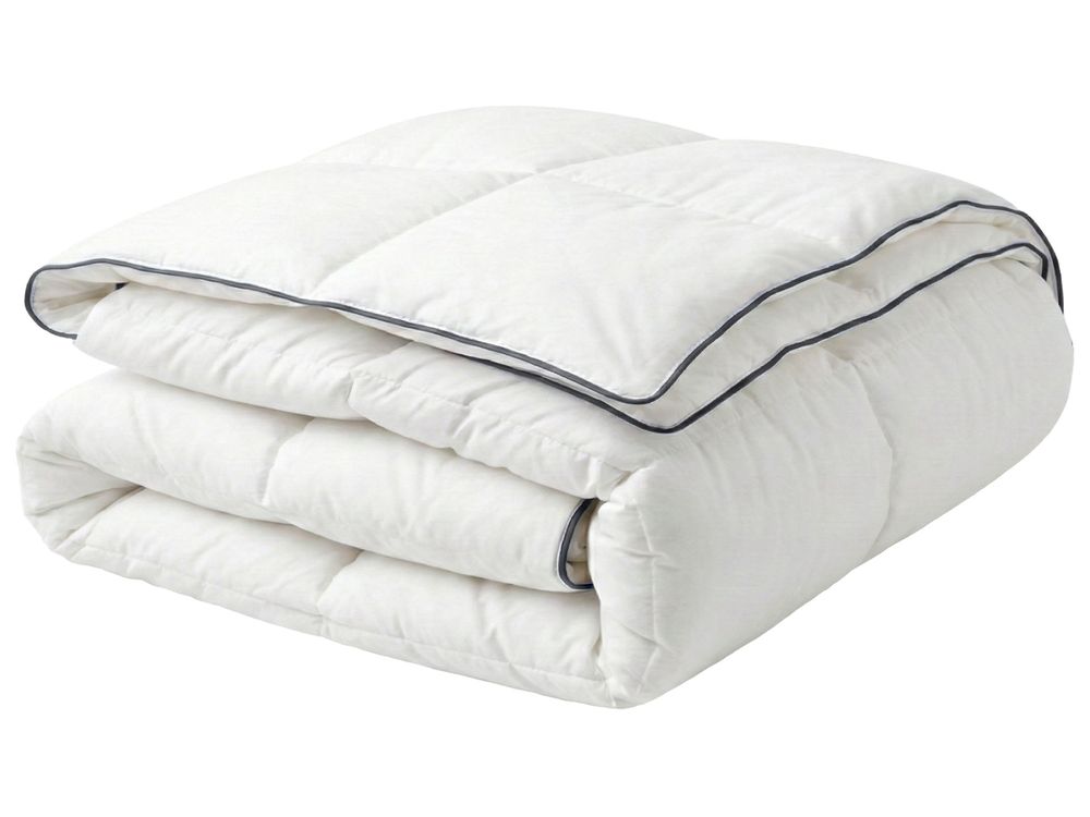 Zweilagige Bettdecke Mikrofaser 4-Jahreszeiten TELENO 220 x 240 cm