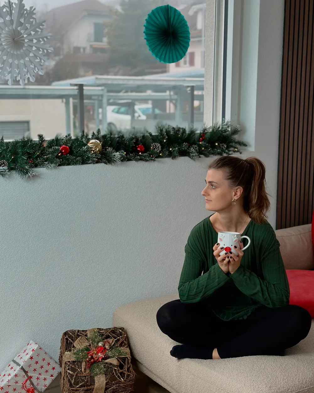 Weihnachtsgirlande LED WAPTA 270 cm Grün_895677