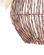 LED Dekoration Kaninchen NAUVO Polyrattan Braun_1182548