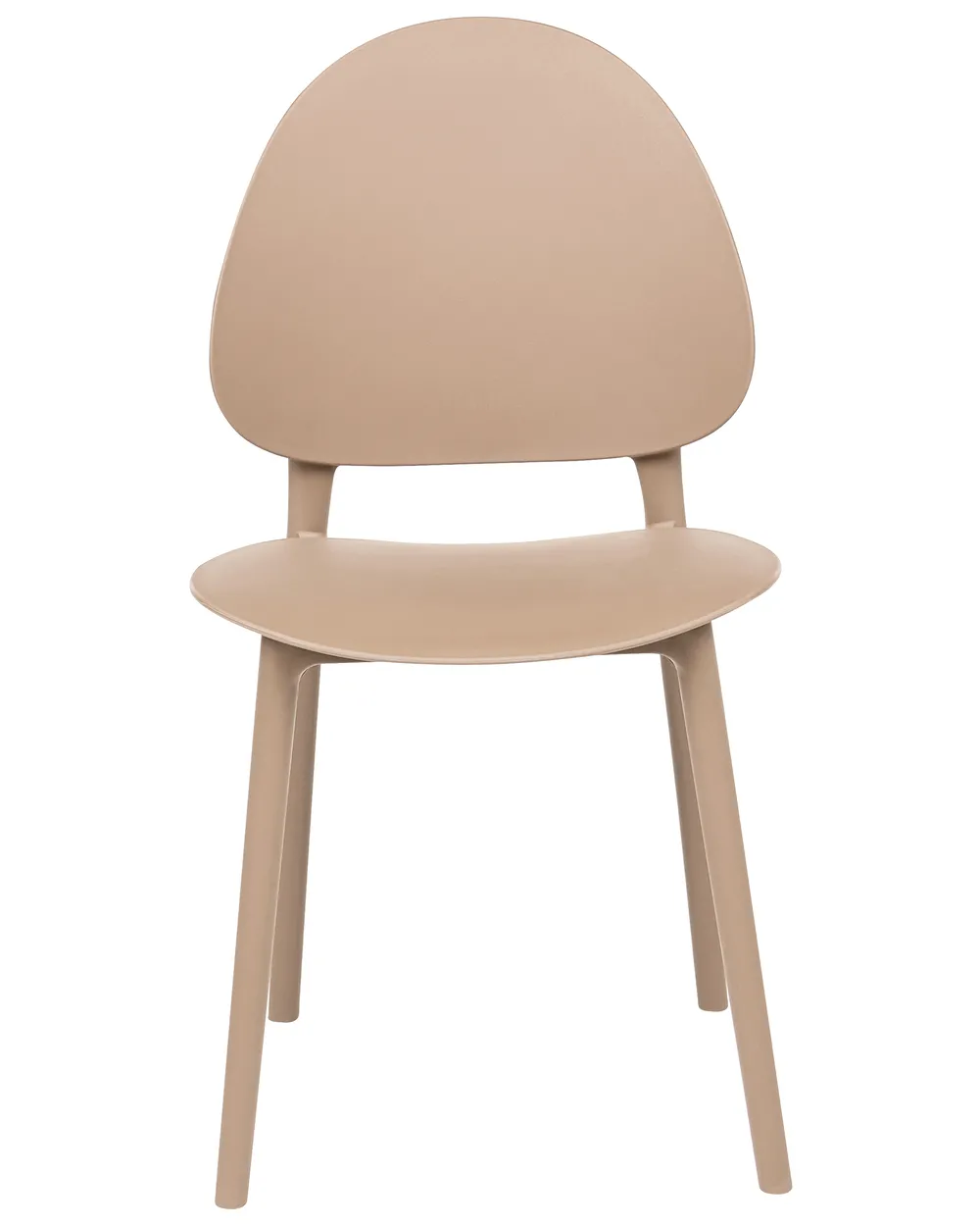 Gartenstuhl 4er Set CEARA Beige_1069685