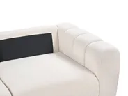 Modular Sofa 2 Seater KIVVIK Boucle Off-White_1045416