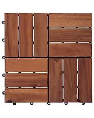 Outdoor Flooring ACERENZA Certified Acacia Wood Brown_957737