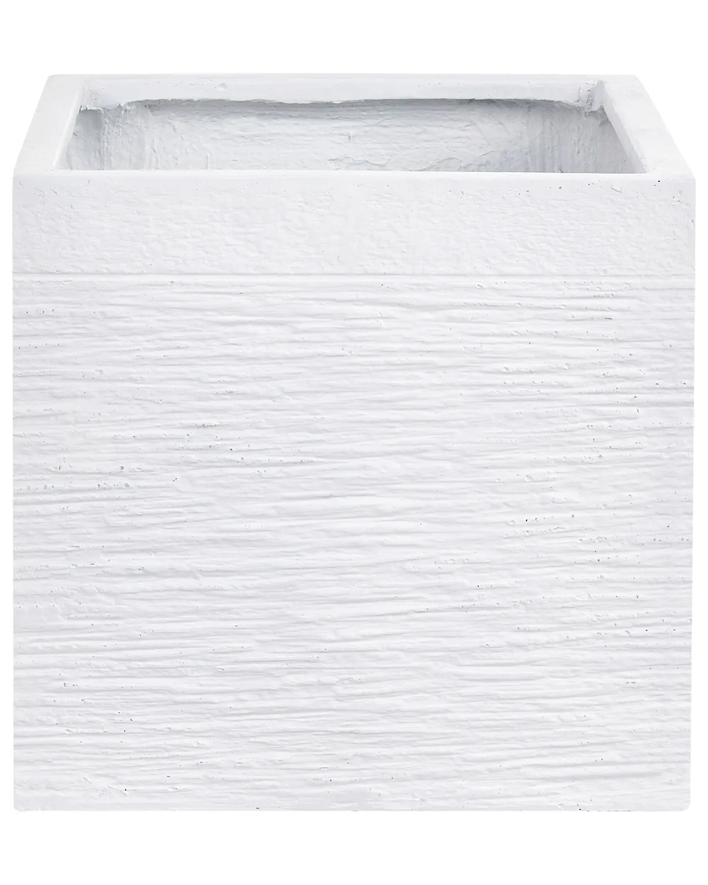 Blumenkübel PAROS 40 cm Weiß