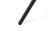 Gartentisch LIVO 140 cm 80 cm Glas Schwarz_679103
