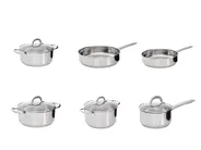 10-delni komplet posode za kuhanje PRIMECOOK Iz nerjavečega jekla Silver_1051154