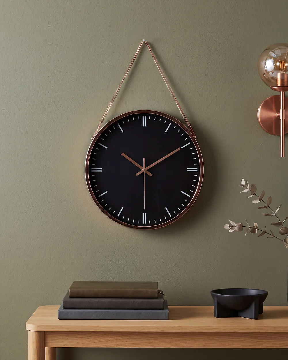 Wanduhr BEZAS Schwarz_1178418