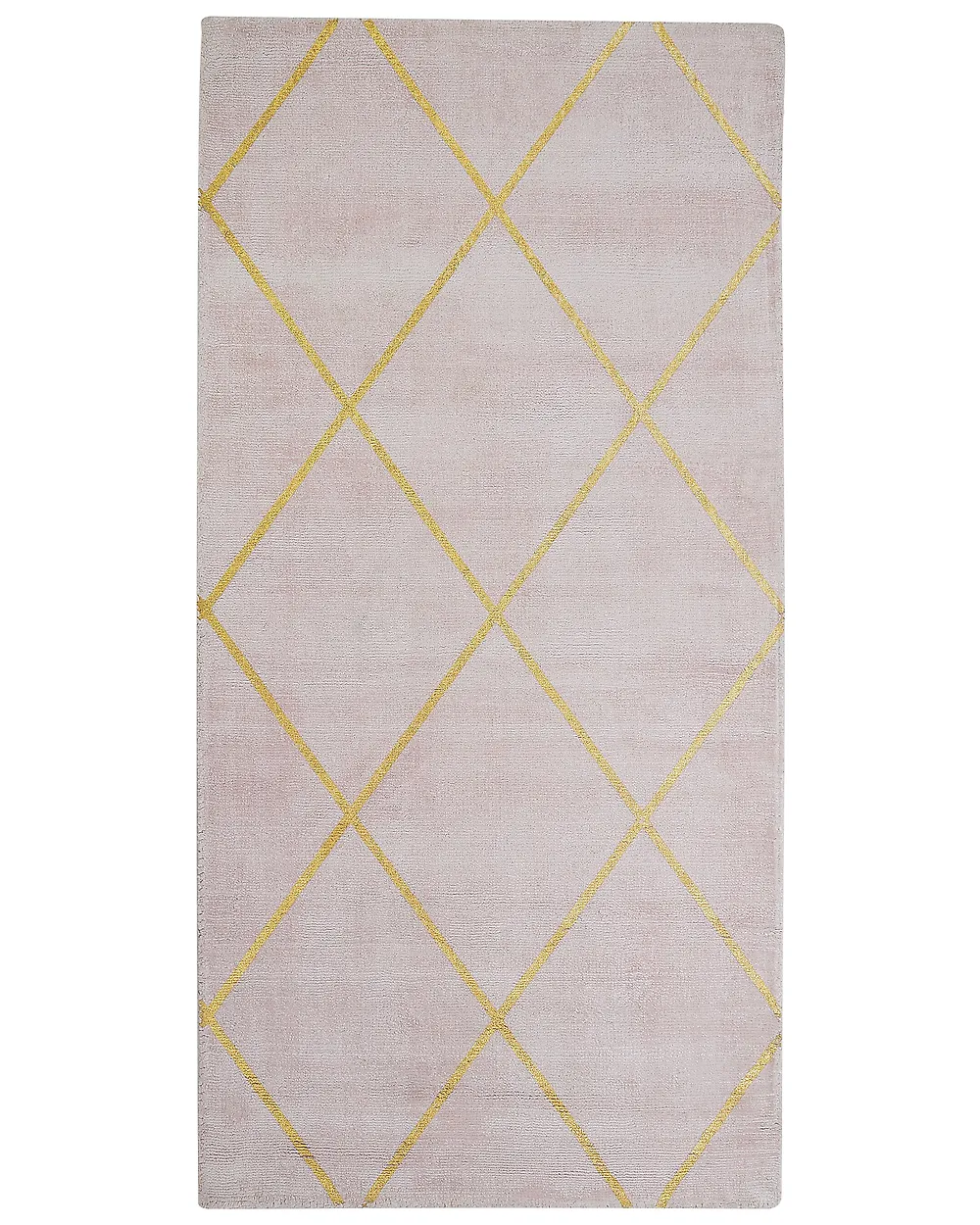 Teppich ATIKE Rosa 80 x 150 cm Viskose