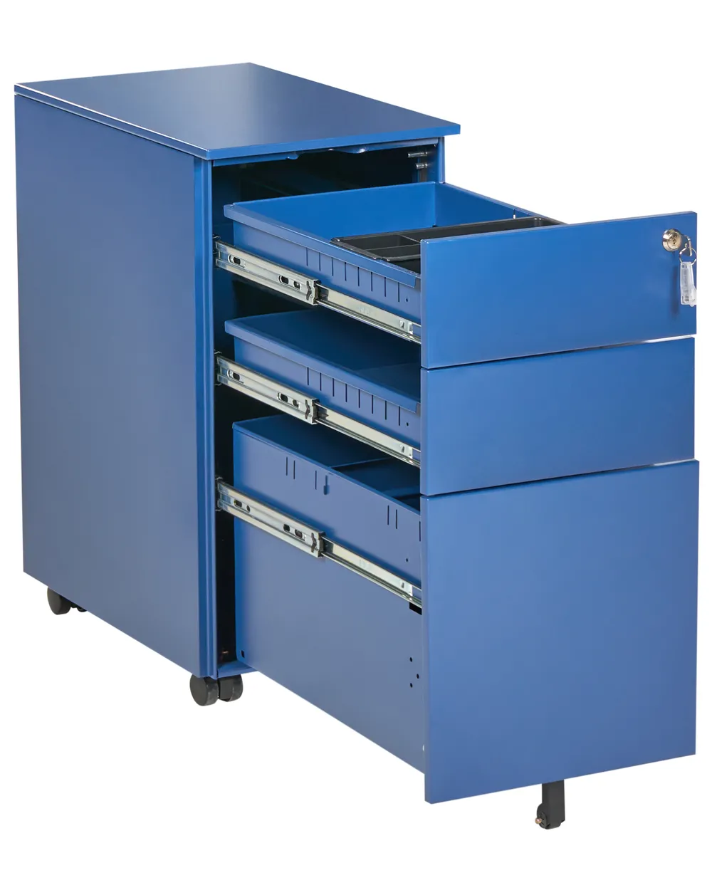 Büroschrank BOLSENA Metall Blau_1003679
