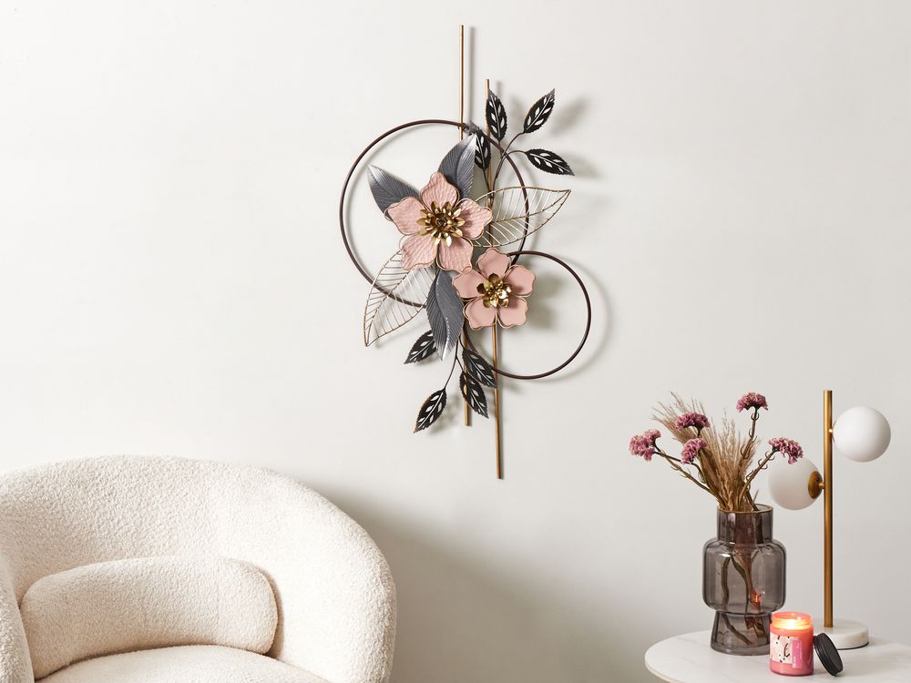 Viseči ornament Bloom BERKELIUM Kovina 93 cm Večbarvno