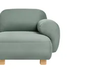 Modulsofa 2-Sitzer AMLI Stoff Hellgrün_1069909