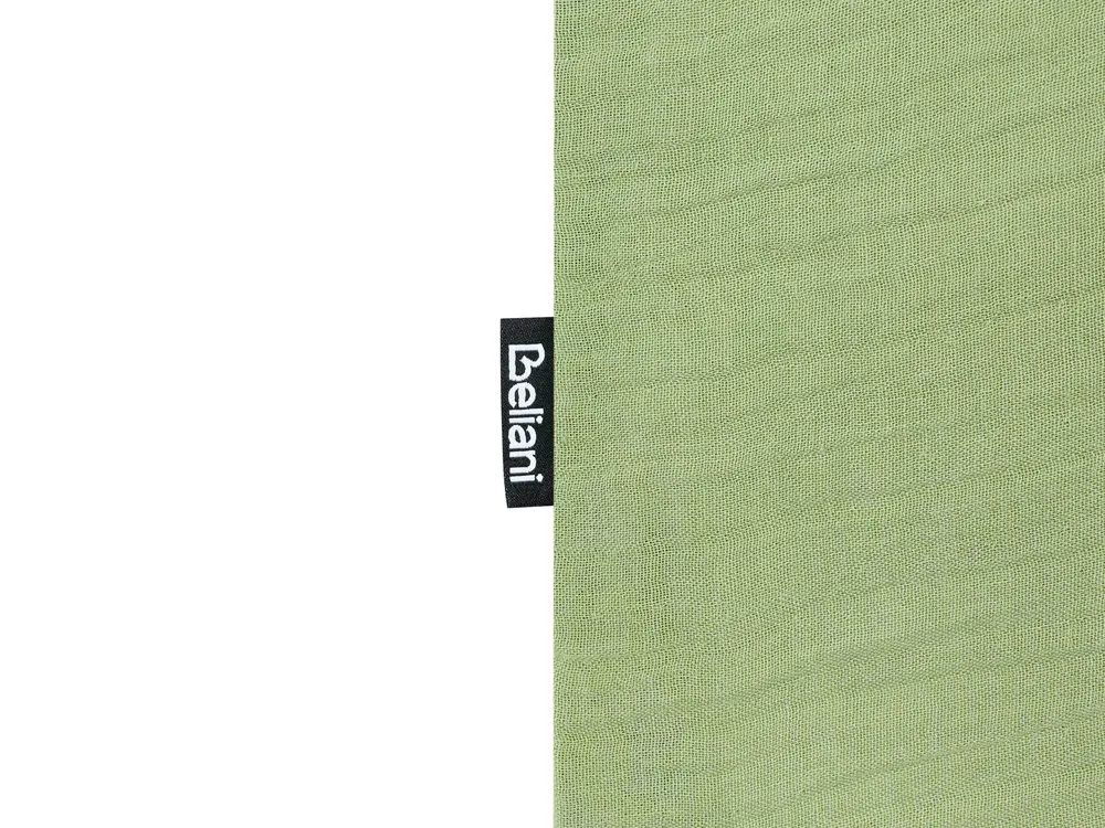 Duvet Cover Set SUMNER 150 x 200 cm Cotton Muslin Green_1060120