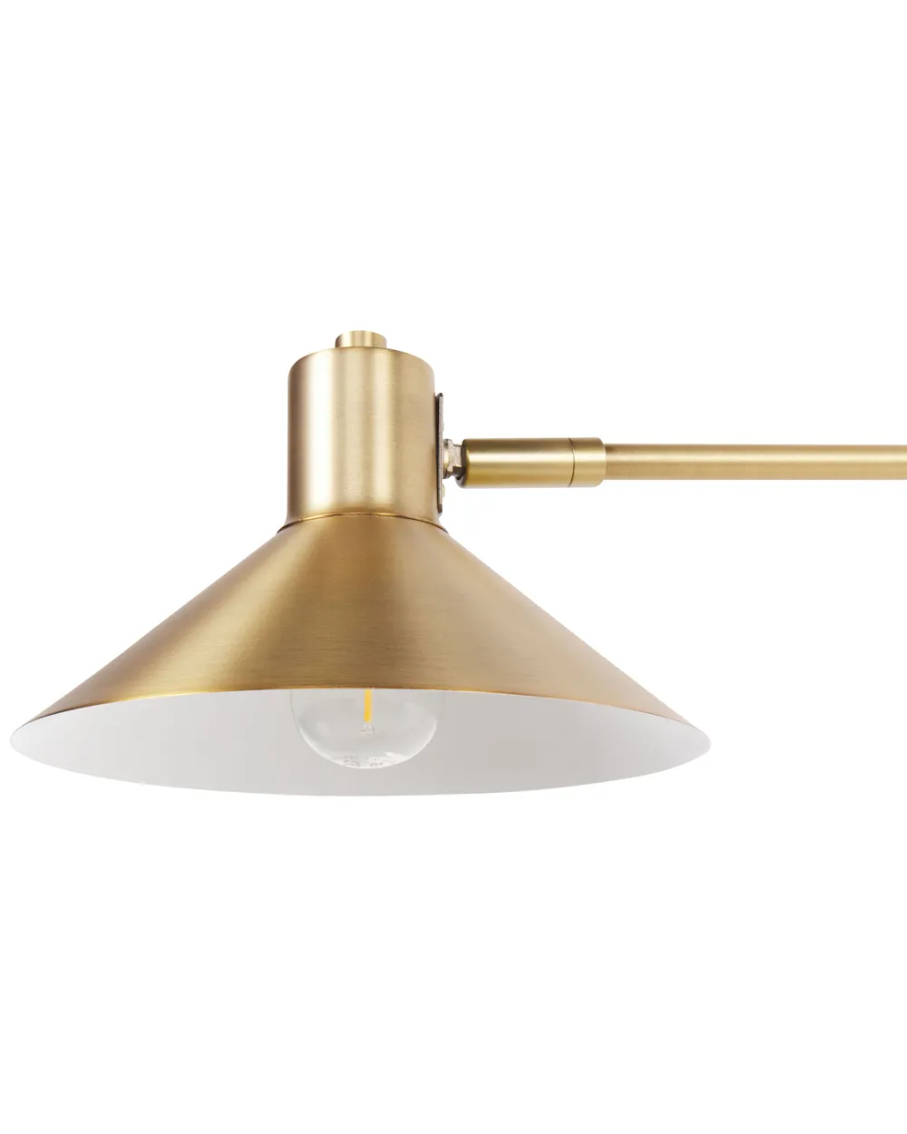Wandlampe KADASSA verstellbar Metall Gold_884286
