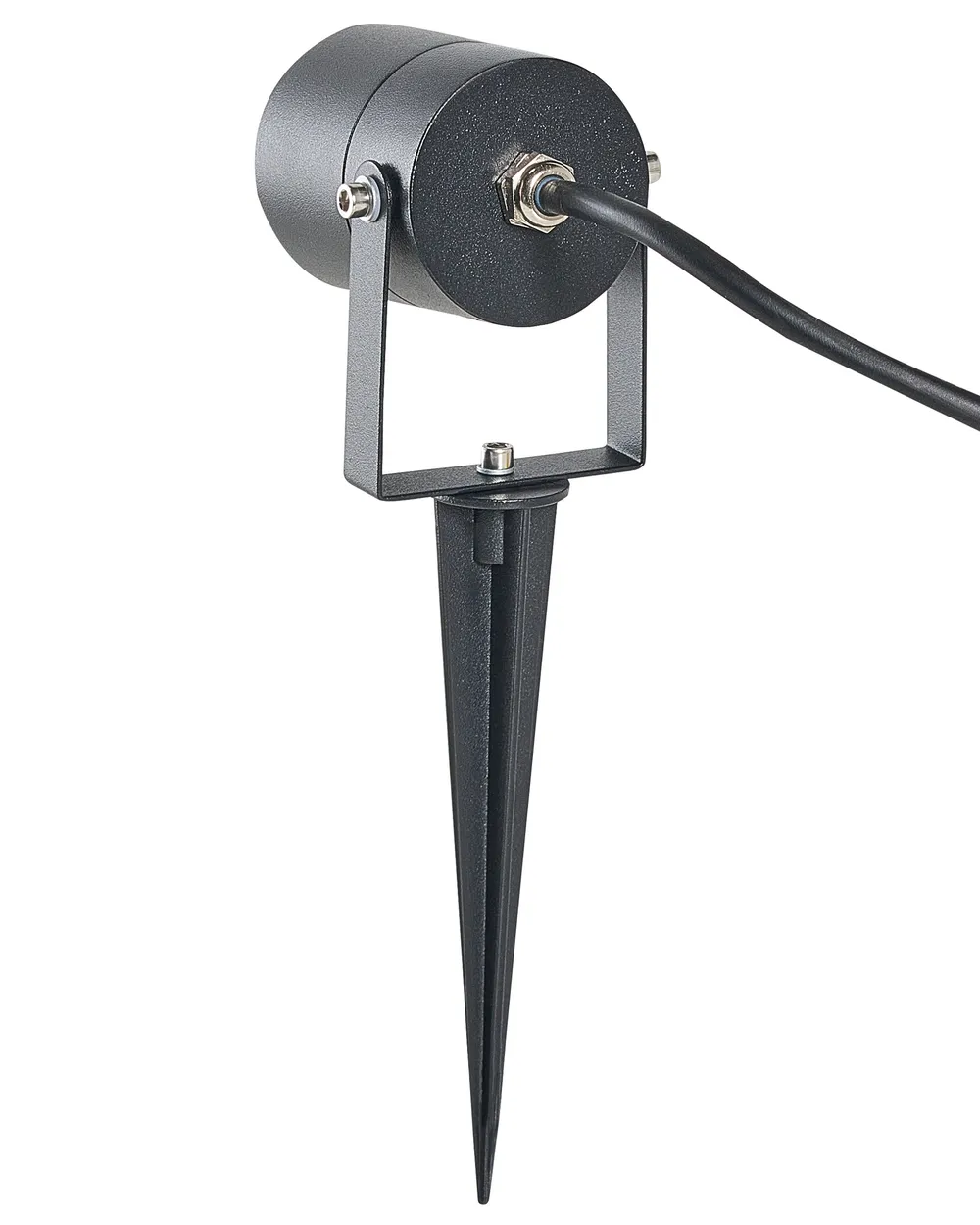 Outdoor Erdspießstrahler 2er Set EWES LED Schwarz_1103840