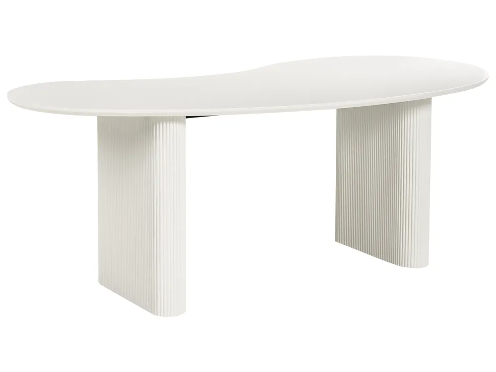Dining Table PEERY White 198 cm 93 cm_993618