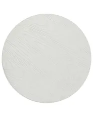 Kunstfellteppich ONTAKE Cremeweiß ø 160 cm_1093221
