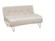 Sofa Set 3-Sitzer VESTFOLD Samtstoff Beige_851612