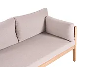 Garden Lounge Set with Table 3 Seater TALLA Acacia Wood Light Brown_1153674