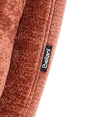 Fauteuil pivotant AREMARK Tissu chenille Marron doré_1158559