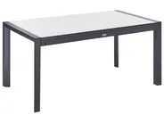 Ausziehbarer Gartentisch BINASCO 160/220 cm 90 cm Beige_1044760
