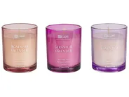 Duftkerzen 3er Set SHEER JOY Sojawachs Blumige Note_874561