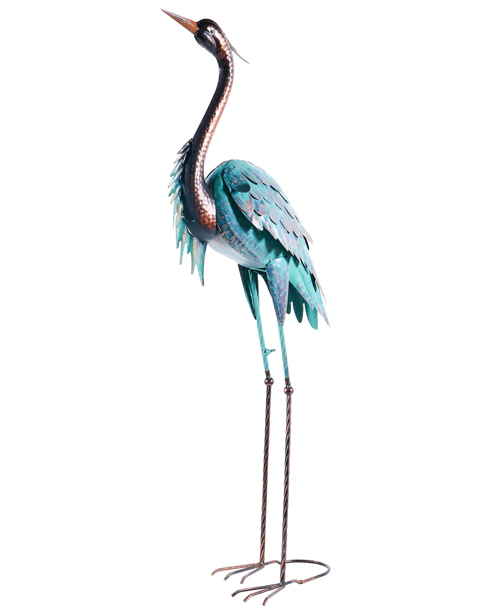 Gartenfigur 2er Set MALOLOS Reiher Blau_1083049