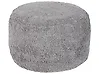 Pouf KANDHKOT Baumwolle Grau