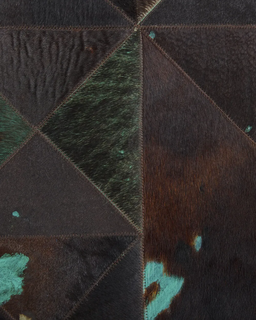 Rug ATALAN Brown 140 x 200 cm Leather_720996