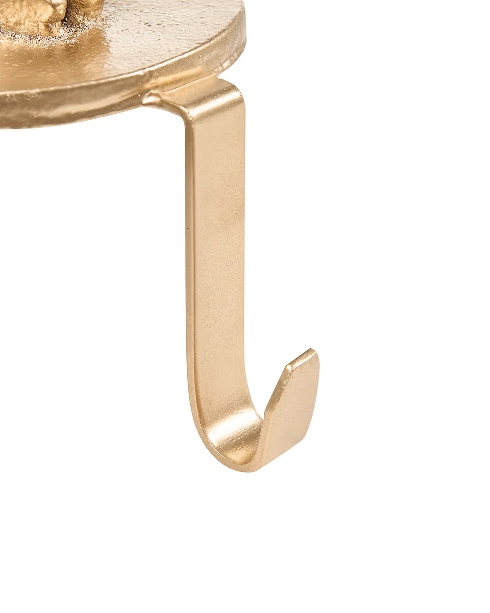 Set of 3 Christmas Stocking Holders KAJAANI 22 cm Nutcracker Gold_1010923