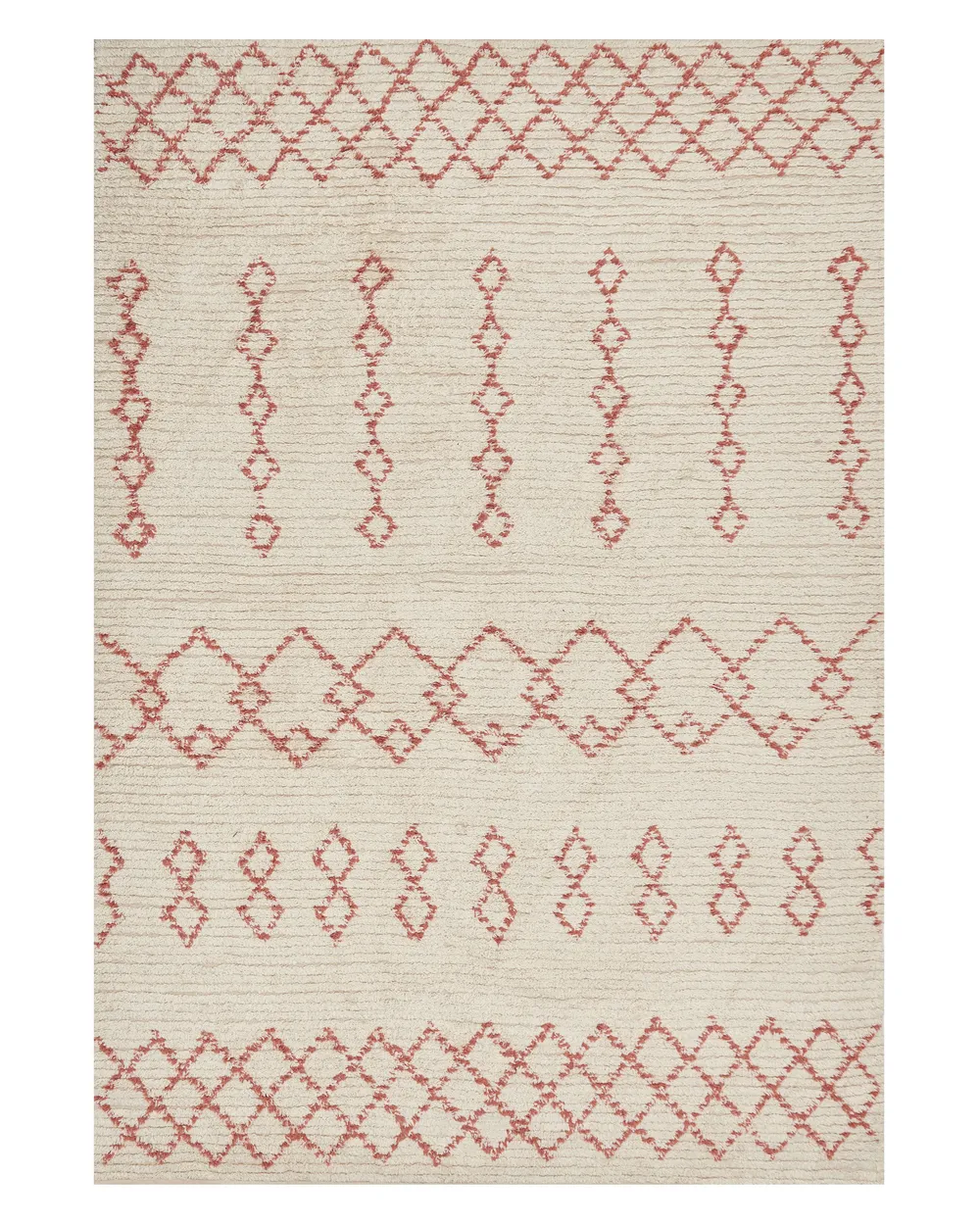 Rug BUXAR Beige 140 x 200 cm Cotton