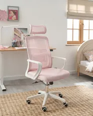 Office Chair MONARCH Pastel Pink_1047627