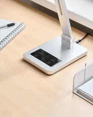 LED Desk Lamp LEPUS with Motion Sensor Silver_1018659
