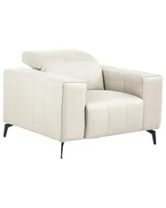 Sofa Set 6-Sitzer OMMEL Stoff Hellbeige_1035701