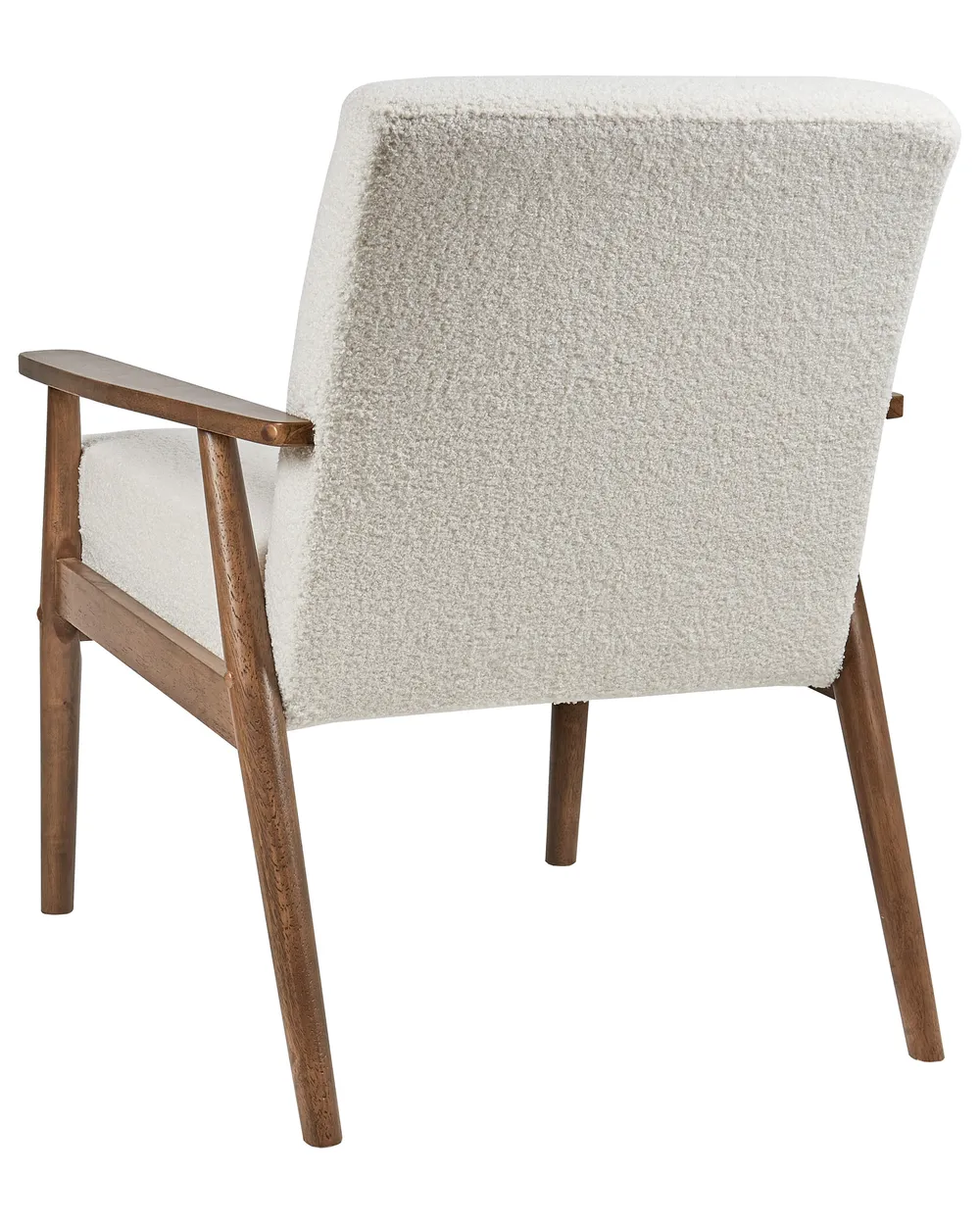Armchair ESRUM Boucle Dark Brown/ White_943314