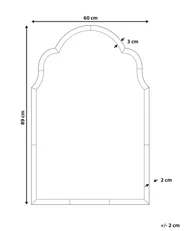 Wandspiegel NORVILLE 60 cm 90 cm Groen_947159