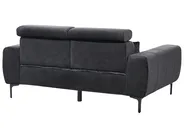 Sofa 2 Seater VEGAMO Velvet Black_925019