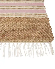 Teppich MIRZA Pastellrosa 160 x 230 cm Jute_847330