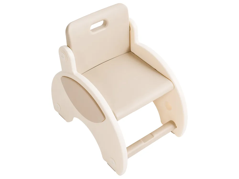 Kids Table and Chair Set MILA Beige_1124432