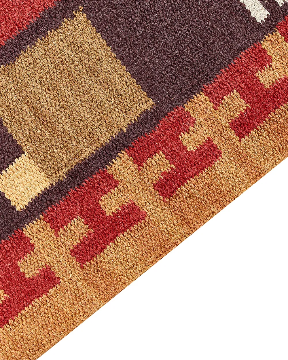 Teppich PARAKAR Bunt 160 x 230 cm Kelim Baumwolle_870167