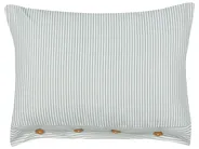 Throw Cushion SEBRINE 40 x 60 cm Mint Green Striped_902100
