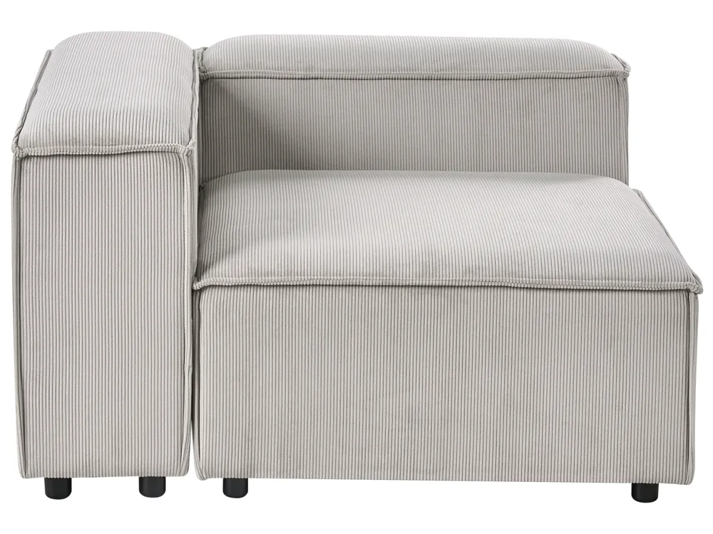 Modul Ecksofa 4-Sitzer ARDAL Cord Taupe linksseitig_1011113