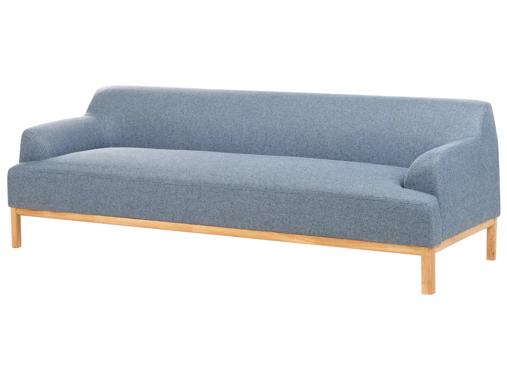 Sofa 3-Sitzer SOSJO Stoff Blau_940805