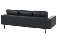 Sofa Set 6-Sitzer SOVIK Kunstleder Schwarz_1041374