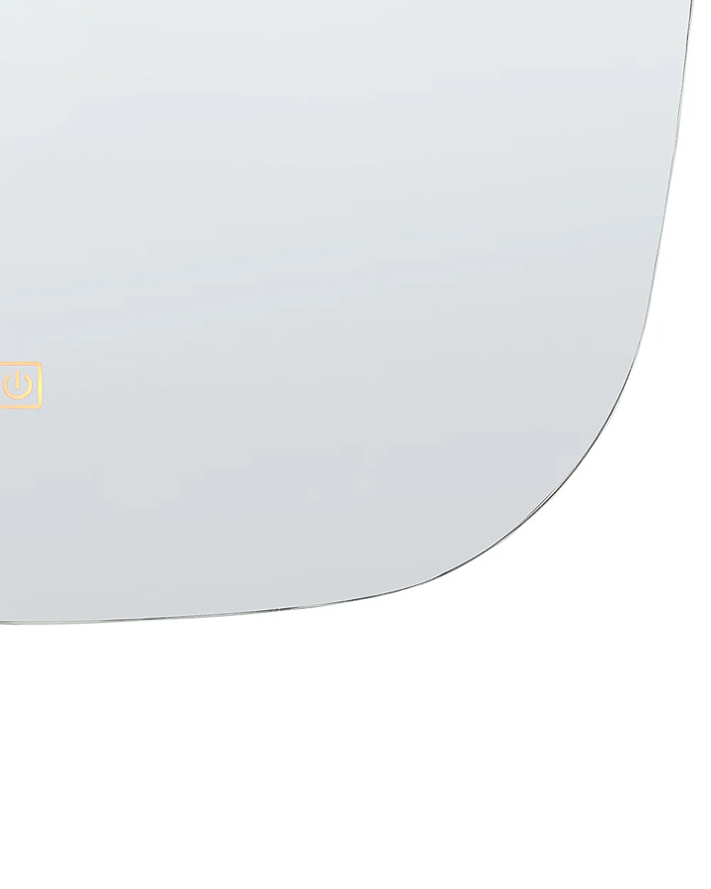 LED-Badezimmer-Spiegel BERGERAC 58 cm 78 cm Silber_844385