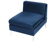 Sesselmodul EVJA Samtstoff Marineblau_859641
